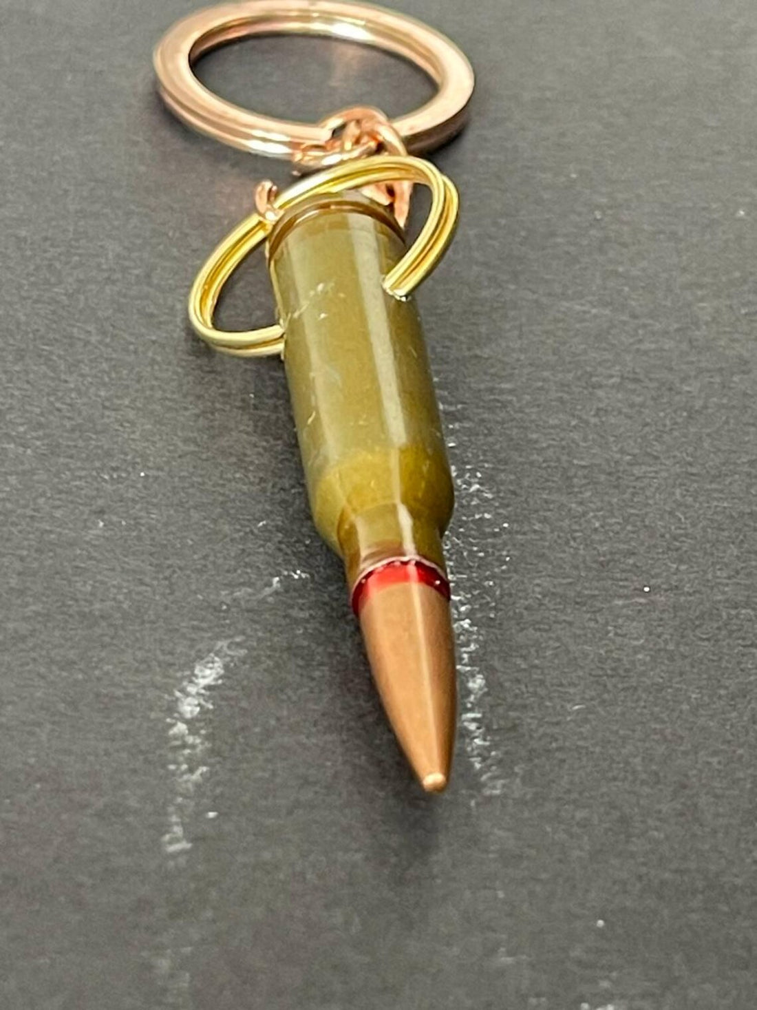 Bullet Keychain Handmade in Ukraine  Military Ammo Souvenir  Symbolic Gift with Real Cartridge  War-Inspired Key Ring