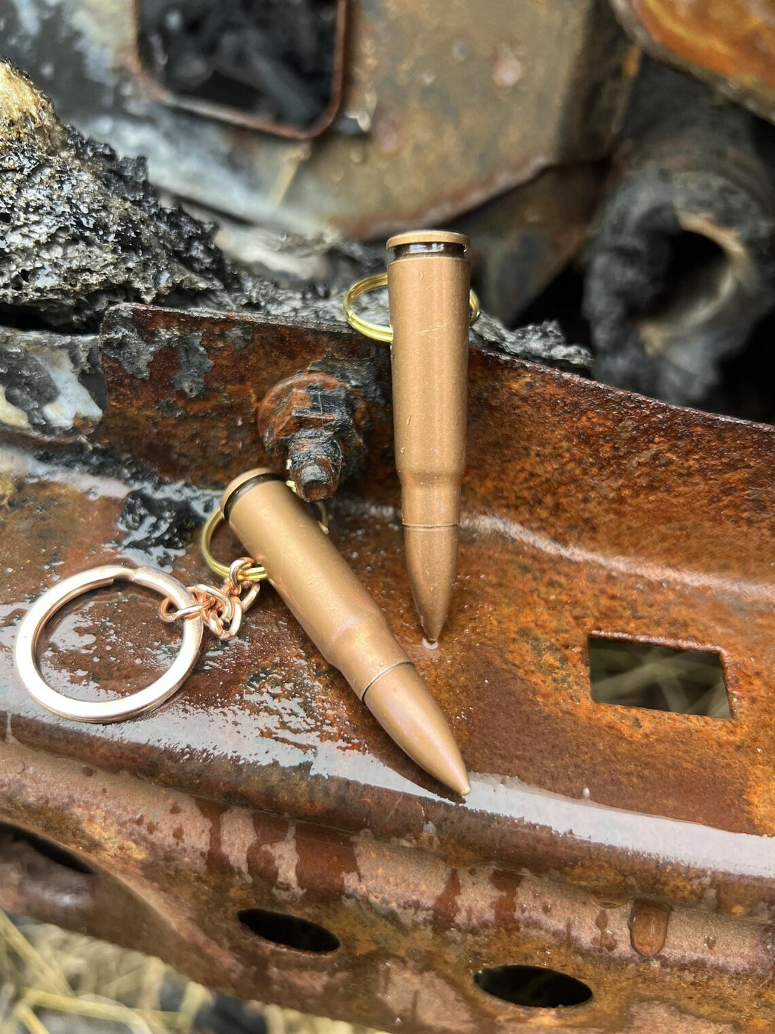 7.62 Brass Shell Keychain • Real Metal Accessory • Handcrafted Symbol of Strength • Ukrainian Made Gift